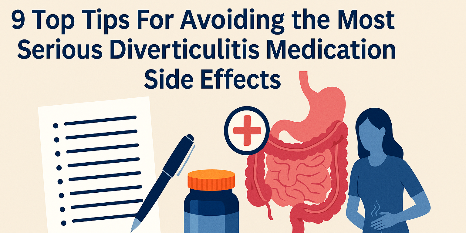9 Top Tips For Avoiding the Most Serious Diverticulitis Medication Side Effects